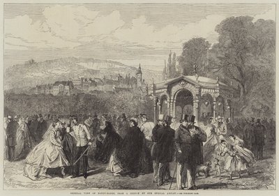 Vista general de Baden-Baden de Sir John Charles Robinson